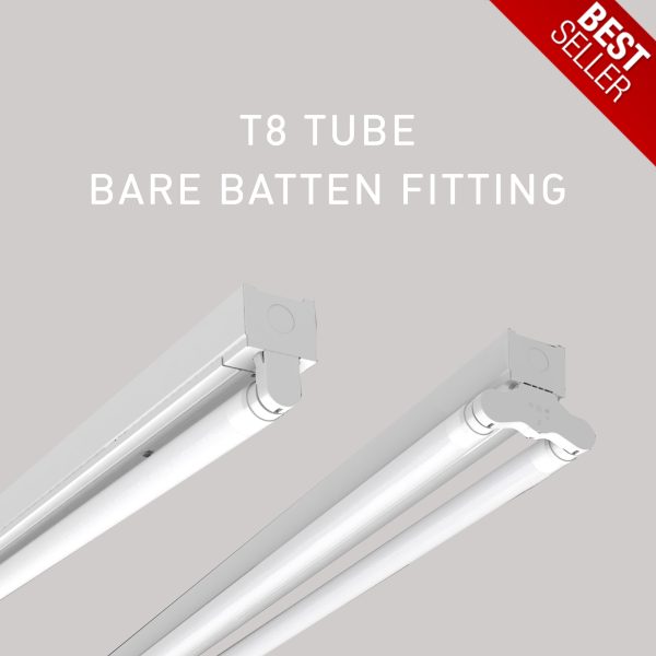 T8 Tube Weatherproof Fitting - BEACON LED Lighting